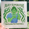 Alien Superstar Linocut Print | Beyoncé Renaissance, Drag Queen Art